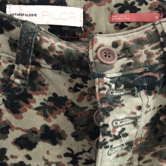 PILCRO High-Rise Button-Fly Skinny Corduroy Pants - Picture 7 of 12